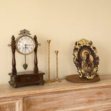 Mother Mary with Baby Jesus Wood Carving Decor