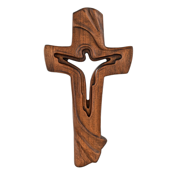 Simple Ascension Wooden Cross - Perfect Easter Gift!