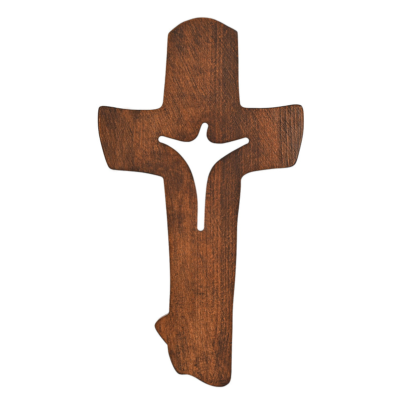 Simple Ascension Wooden Cross - Perfect Easter Gift!