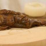 Hand-Carved Sleeping Saint Joseph Wooden Statue – Catholic Religious Home Decor, Prayer & Faith Gift