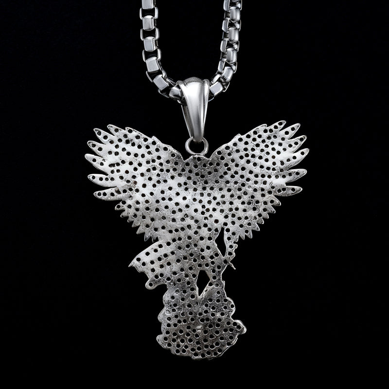 S925K Silver Saint Michael Pendant: Courage in the Heart