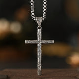 S925K Silver Cross Necklace: Embodiment of the Light of Faith