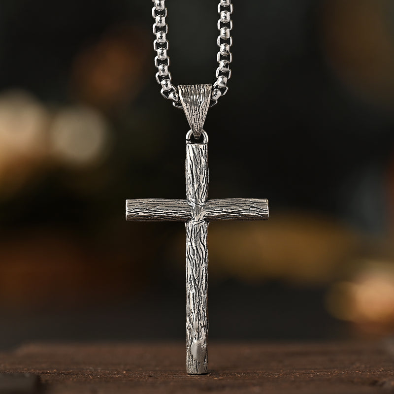 S925K Silver Cross Necklace: Embodiment of the Light of Faith