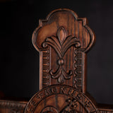 Bgcopper Lamb of God Wood Carving Cross Wall Decor - Paschal lamb