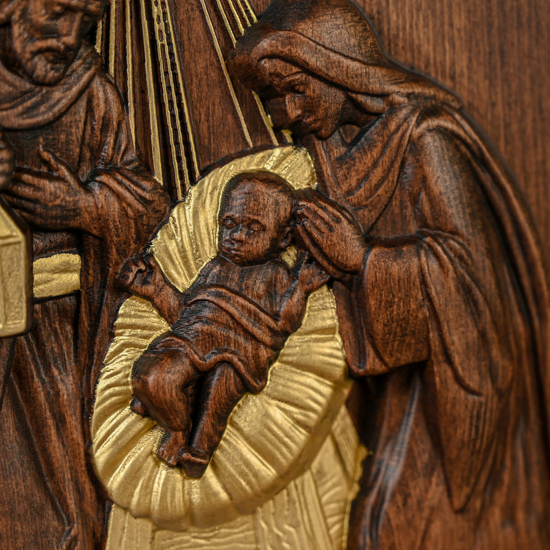 Nativity Wooden Wall Hanging