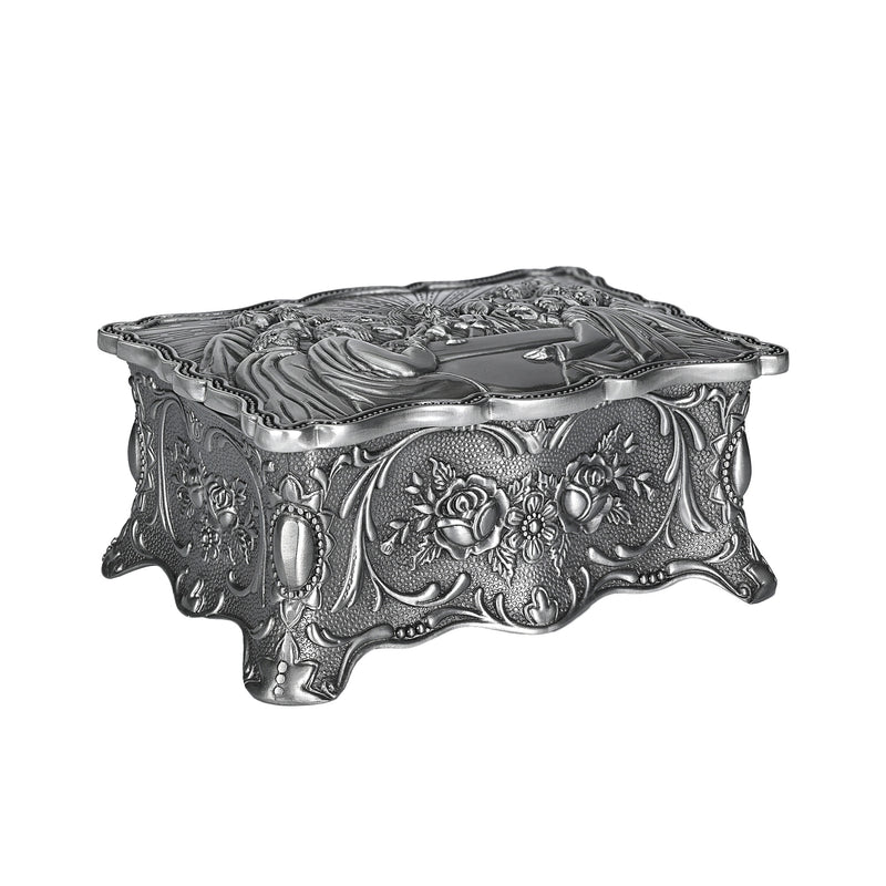 The Last Supper Religious Jewelry Ring Necklace Box Gift