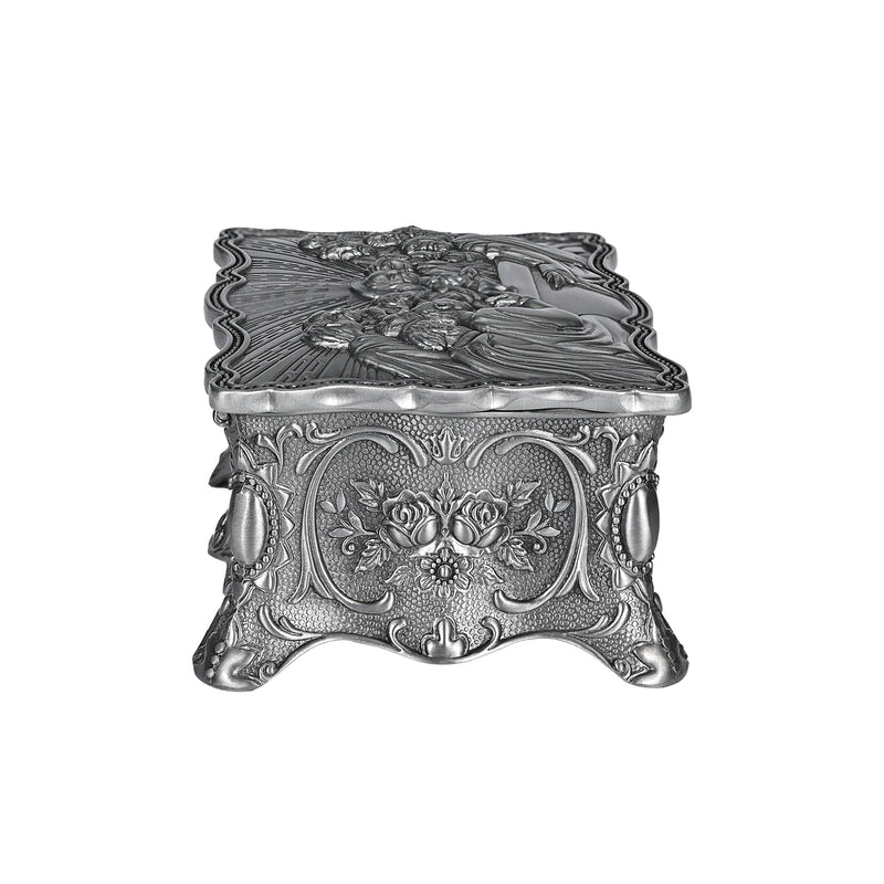 The Last Supper Religious Jewelry Ring Necklace Box Gift