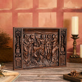 Jesus and the Apostles Wooden Wall Hanging