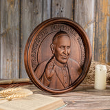 Pope Francis Wooden Wall Hanging Decorative Souvenir