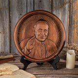 Pope Francis Wooden Wall Hanging Decorative Souvenir