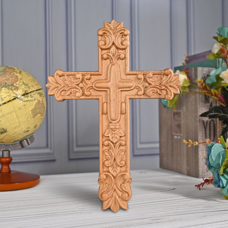 Lily Beech Cross Wall Decoration