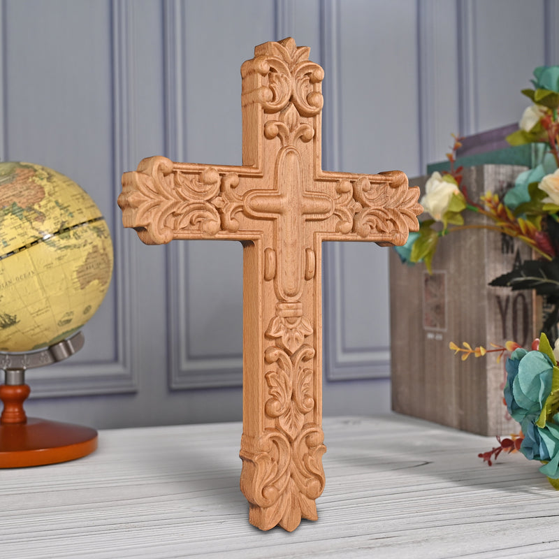 Lily Beech Cross Wall Decoration