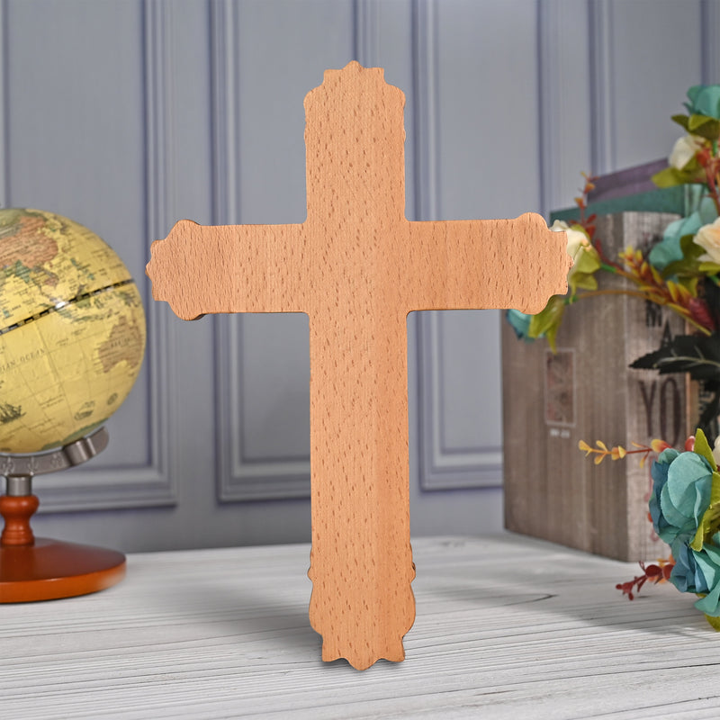 Lily Beech Cross Wall Decoration