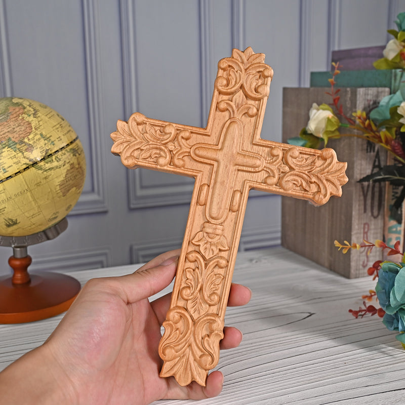 Lily Beech Cross Wall Decoration