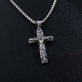 Titanium Steel Trinity Cross Necklace (New Christmas Gift)