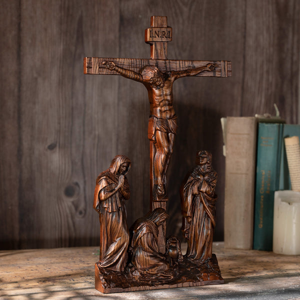 New Product Jesus crucifixion scene ornaments