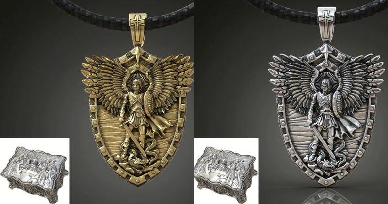 Archangel Michael Necklace - Gives us the strength and courage to move forward!