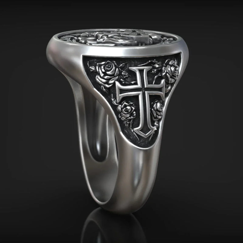 S925K Silver Paladin Ring - BGCOPPER