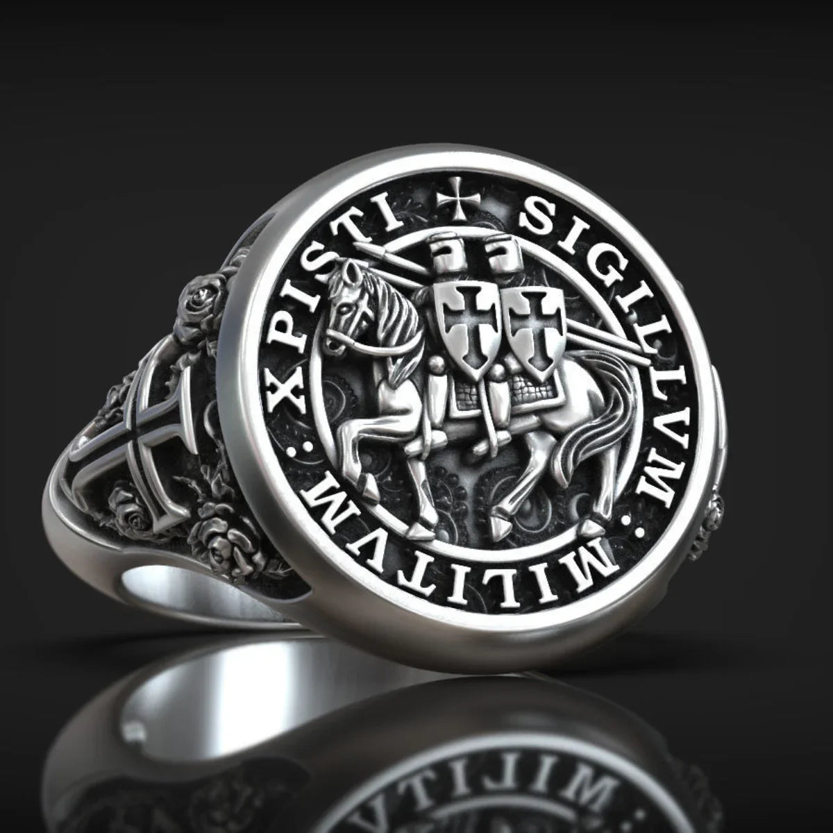 S925K Silver Paladin Ring – BGCOPPER