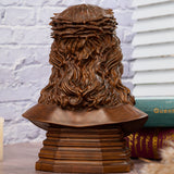 Boxwood Jesus Crown with Thorns Half-Length Desktop Ornament