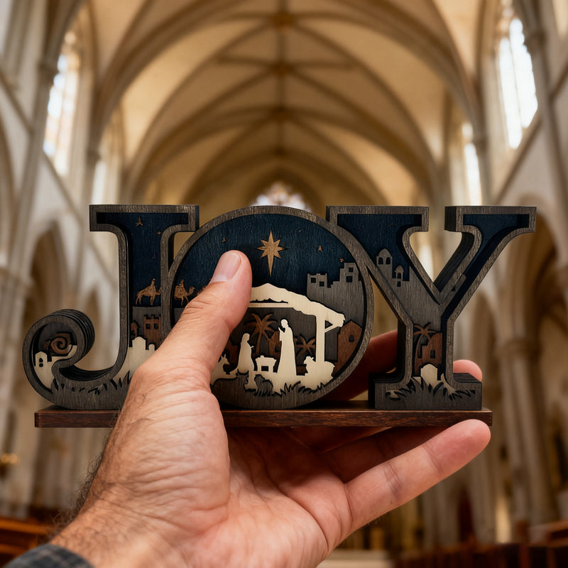 JOY Boxwood Sculpture