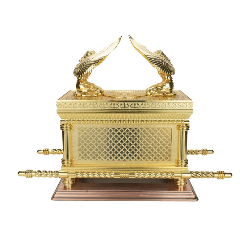 The Ark Of the Covenant Home Decoration Christian Decor Religious Gift(Gold plated copper)