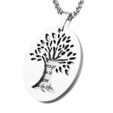Tree of Life Prayer Stainless Steel Necklace – Growth, Faith & Courage