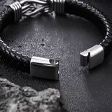 Men’s Infinity Knot Braided Bracelet – 21cm | Symbol of Loyalty & Enduring Connection