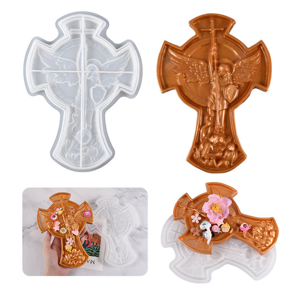 Archangel Michael Epoxy Mold for chocolate, candle, plaster and epoxy DIY