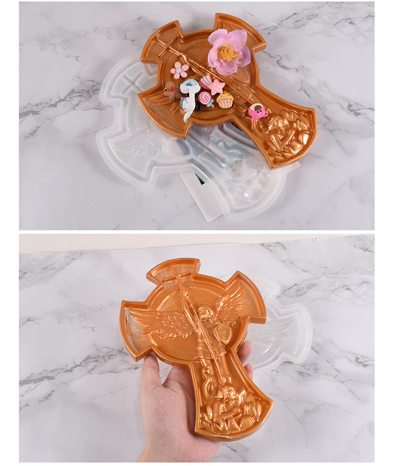 Archangel Michael Epoxy Mold for chocolate, candle, plaster and epoxy DIY