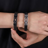 Men’s Infinity Knot Braided Bracelet – 21cm | Symbol of Loyalty & Enduring Connection