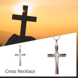 Vintage Wood Grain Cross Necklace – Timeless Faith & Modern Craft