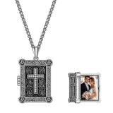 Celtic Cross Photo Locket Necklace – Keep Faith & Loved Ones Close