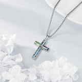 Nails Cross Abalone Shell Necklace – The Ultimate Symbol of Redemption