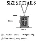 Celtic Cross Photo Locket Necklace – Keep Faith & Loved Ones Close