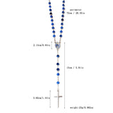 Sacred Crystal Rosary Collection – Timeless Faith in Blue & Green