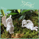 5 angel garden resin ornaments decorative garden decorative stone miniature angel fairy garden angel courtyard with monumental statue
