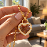 Forever in My Heart – Romantic Heart Lock Necklace | A Timeless Symbol of Love & Devotion