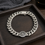 Vintage Lion King Head Cuban Link Bracelet