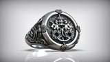S925K Silver St. Peter's Key to Heaven Ring