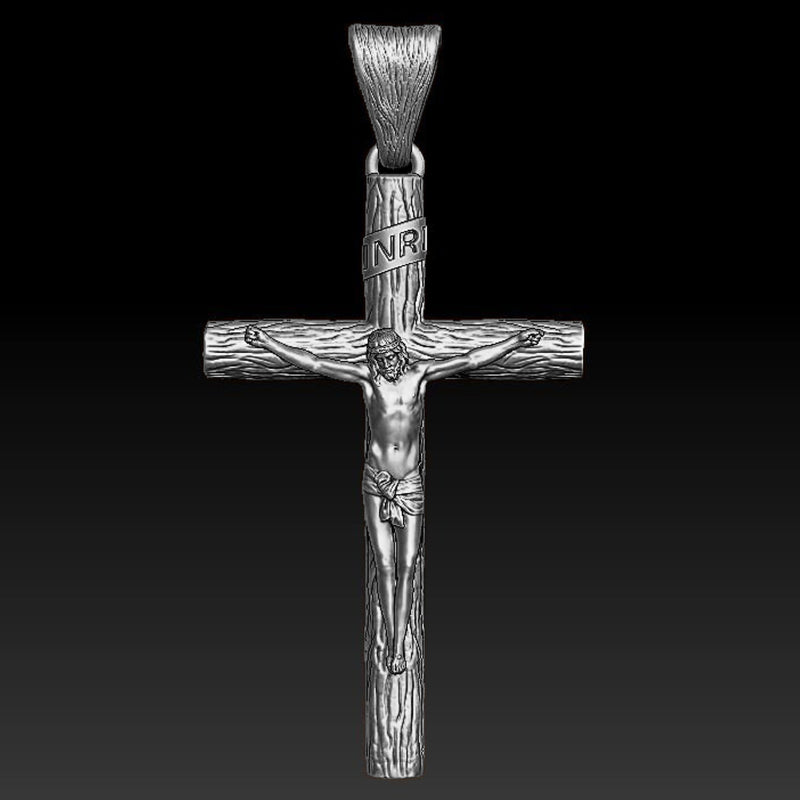 S925K Silver Cross Necklace: Embodiment of the Light of Faith
