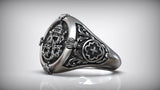 S925K Silver St. Peter's Key to Heaven Ring