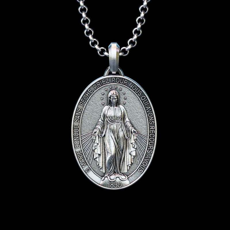 New Miraculous Medal Necklace