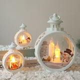 Christmas decorations LED Santa Claus snowman ornament props lights