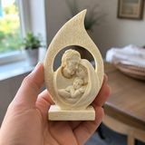 Holy Family Teardrop Resin Tabletop Statue