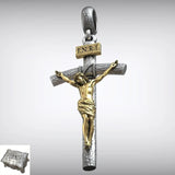 BGCOPPER S925K Silver Crucifix of Jesus Christ: A Timeless Masterpiece of Faith and Art
