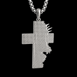 S925 Sterling Silver Jesus Crown of Thorns Cross Pendant – Christian Faith Necklace