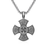 Vintage Celtic Knot Cross Necklace – Heritage, Eternity & Sacred Protection