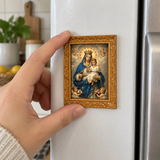 Blessed Virgin Mary & Child Christian Fridge Magnet