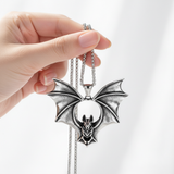 Bat Necklace Wear 10